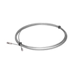 Steel Wire Strands Cord 0.4mmDiameter High Tensile Strength for Elevator Precision Instrument(10m/10.94yd )