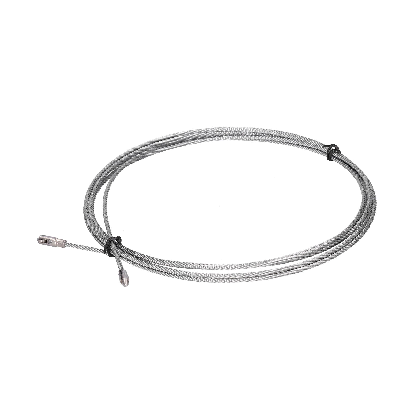 Steel Wire Strands Cord 0.4mmDiameter High Tensile Strength for Elevator Precision Instrument(10m/10.94yd )