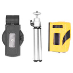 Red Beam Level Tool Durable ABS Convenient Practical Measurement Equipment with Base TripodYellow