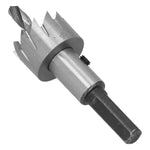 Hole Saw Drill Bit HighSpeed Steel Hole Opener Head with Hex Wrench for Metal Board Plastic Board Resin Board