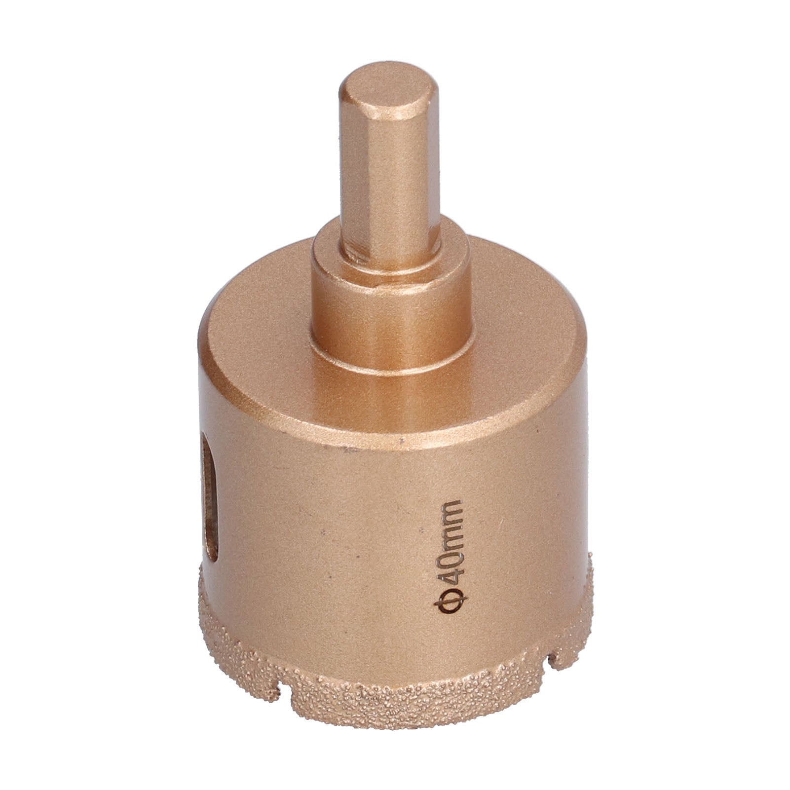 Hole Opener 40mm Brazed Drill Bit Cutter Tool for Glass Ceramic Marble Stone Drilling