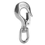 Swivels Eye Lifting Hook Stainless Steel Safety Lifting Hook for Engineering Cranes350KG
