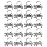 304 Stainless Steel Mini Clamp No Rust Corrosion Resistance Special Powerful Hose Clamp6-8mm
