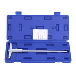Depth Vernier Caliper Metal Gauge 0.02mm High Accuracy Micrometer Measuring Tool0‑200mm