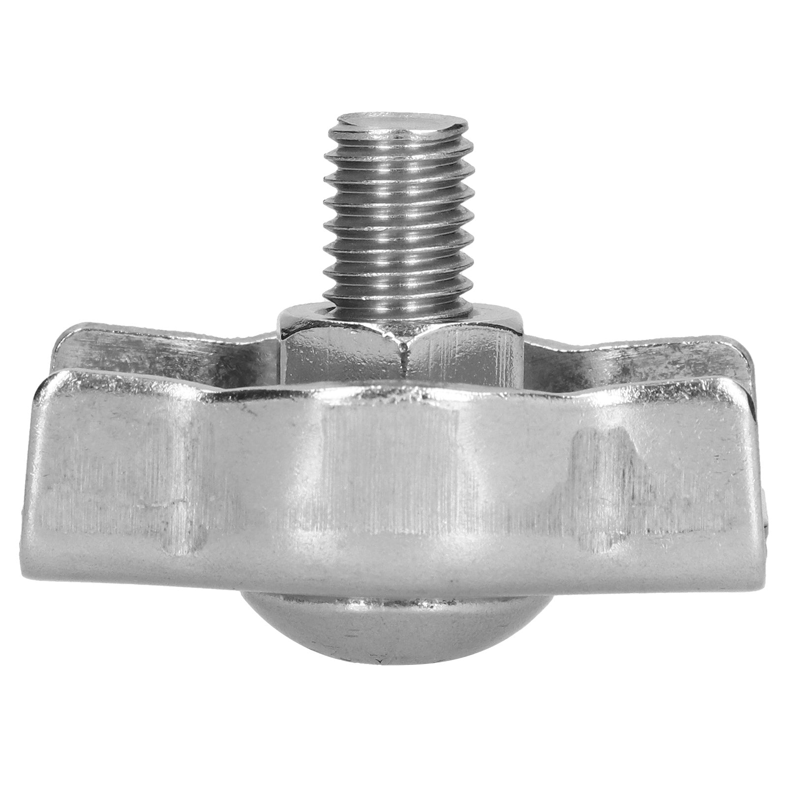 Simplex Wire Rope Clips Stainless Steel Cable Clamps Simple Grip Caliper Single Locking Device5Pcs M10