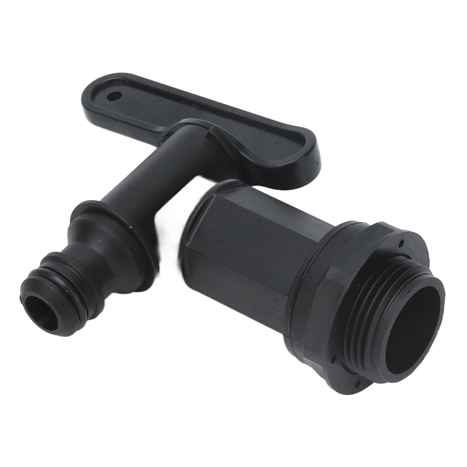 IBC Tote Tank Adapter Nozzle Drain Hose Faucet Connector Tap Fitting Part AccessoryPlastic Threaded Connector