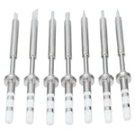 7Pcs Soldering Tips Mini Intelligent Original Solder Iron Tip Replacement for Welding