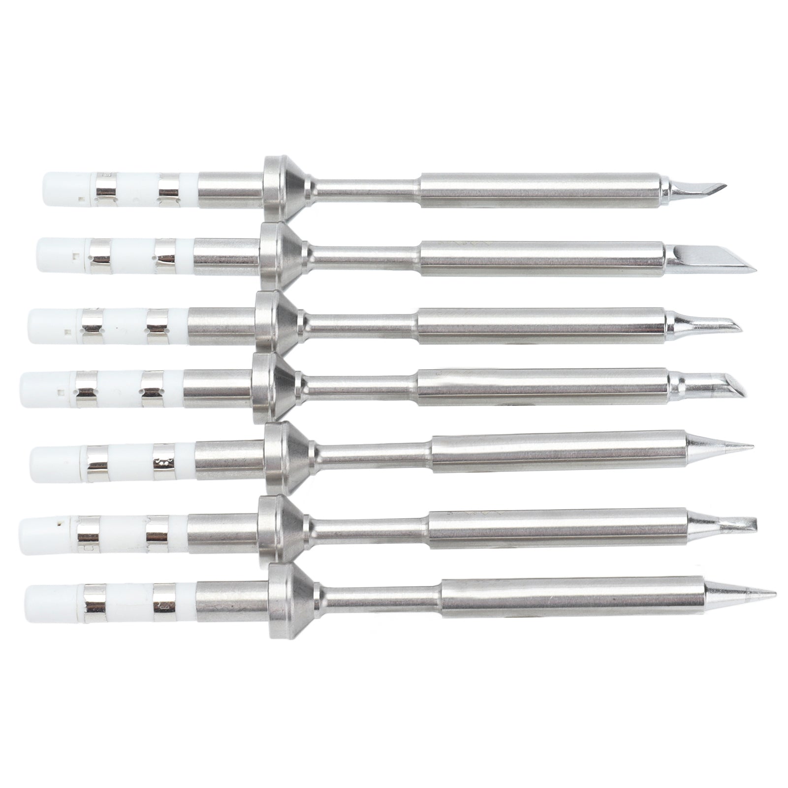 7Pcs Soldering Tips Mini Intelligent Original Solder Iron Tip Replacement for Welding