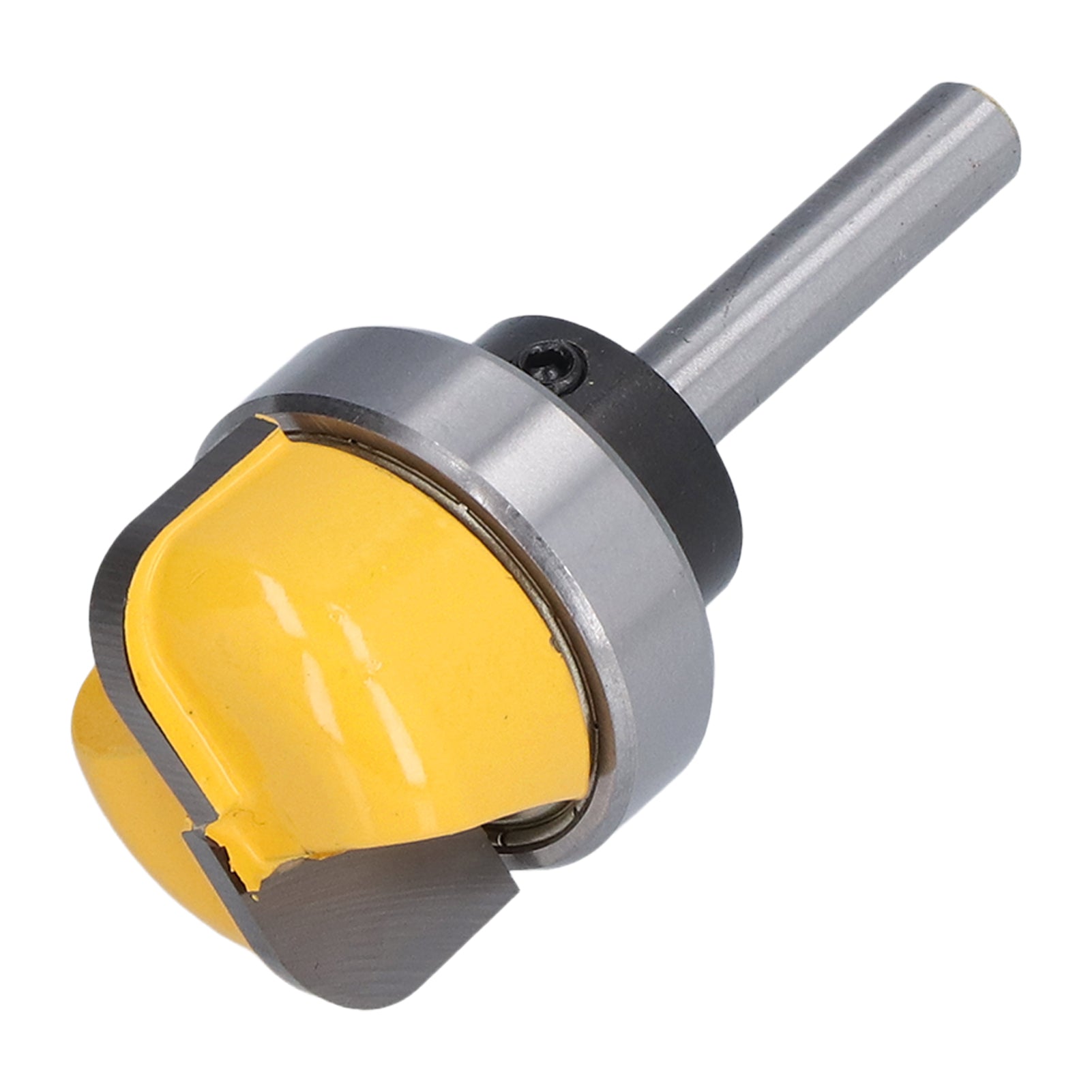 Round Nose Bit Core Box Bowl Tray Template Dish Carving Router Cutter with Bearing 1/4in Shank1‑1/8in
