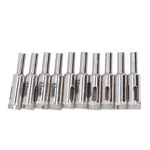 10Pcs Glass Drill Bit 12mm High Torsion Stable Fine Workmanship Sturdy Durable Tile Drill Bits