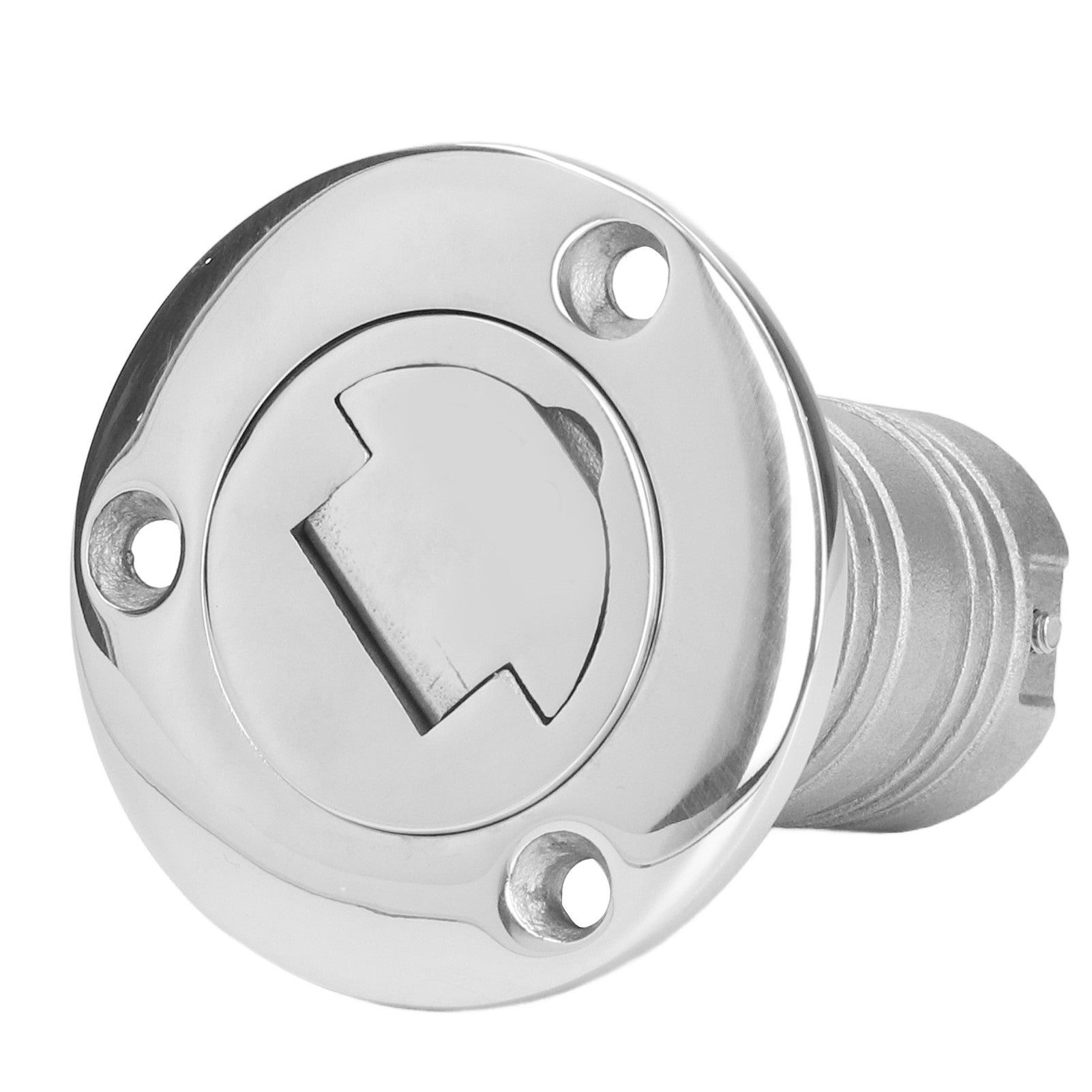 38mm Water Injection Port 316 Stainless Steel Boat Refueling Port Marine Filler AccessoriesFUEL