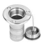 38mm Water Injection Port 316 Stainless Steel Boat Refueling Port Marine Filler AccessoriesGAS
