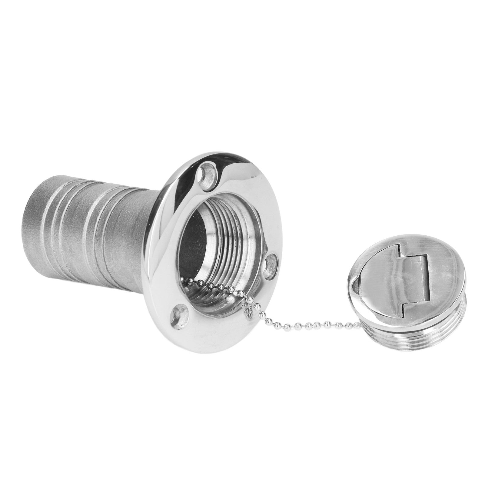 38mm Water Injection Port 316 Stainless Steel Boat Refueling Port Marine Filler AccessoriesGAS