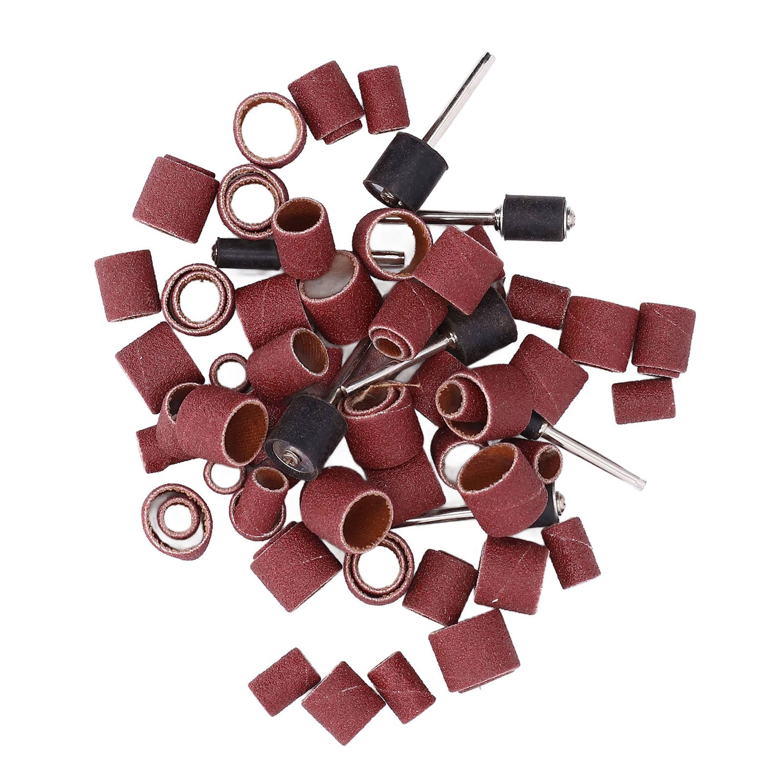 Sanding Drum Set Sturdy Durable Professional Sander Drum Kit for Electric Grinders Handheld Grinding Machines