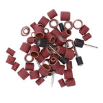 Sanding Drum Set Sturdy Durable Professional Sander Drum Kit for Electric Grinders Handheld Grinding Machines