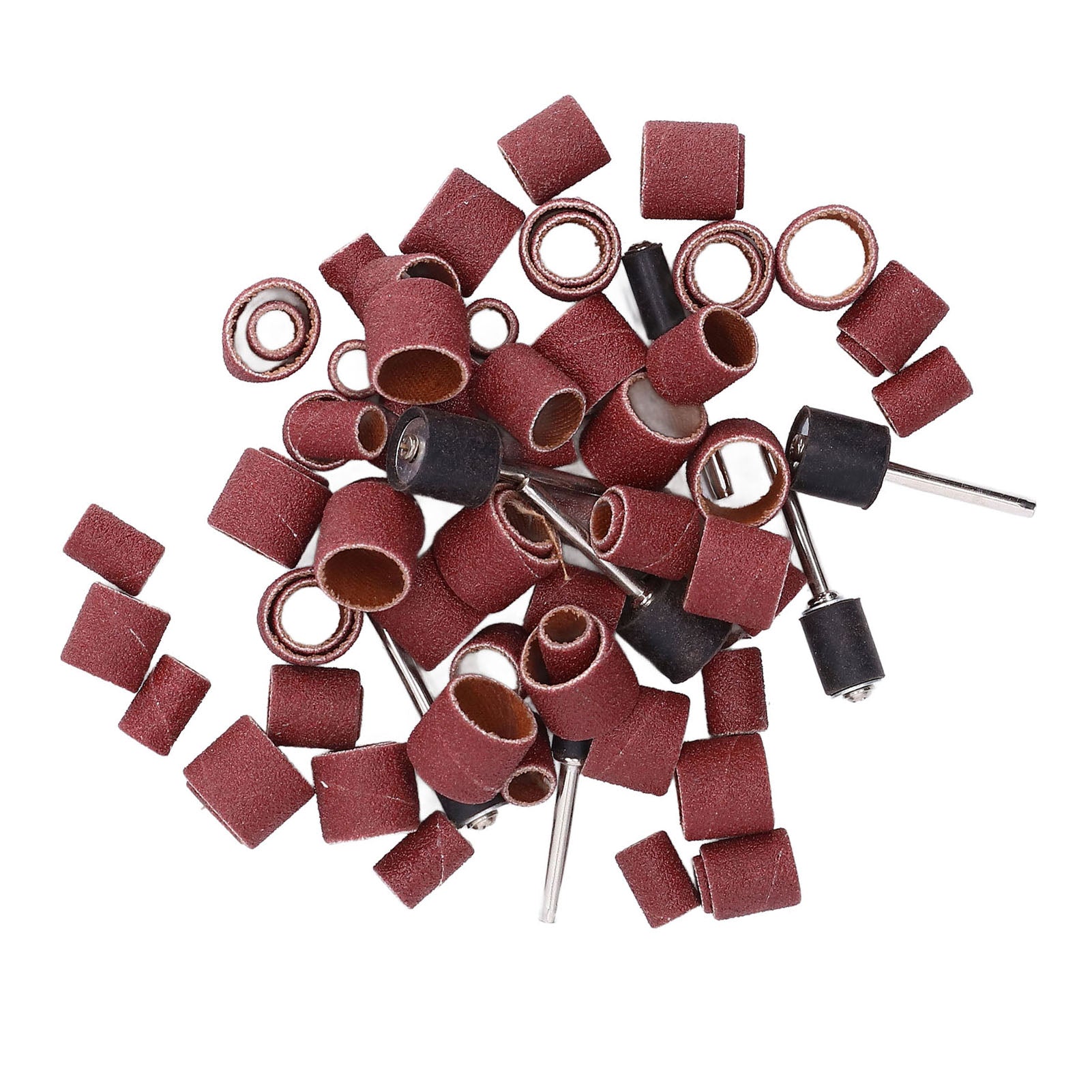 Sanding Drum Set Sturdy Durable Professional Sander Drum Kit for Electric Grinders Handheld Grinding Machines