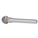 Ball Shape Burrs File YG8 Alloy Double Cut Woodworking Carving Bit for Tool Manufacturing