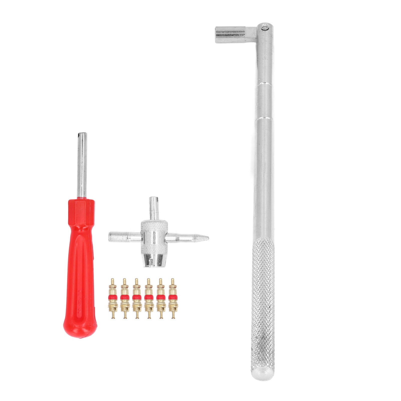 Tire Valve Stem Puller Installer Remover Repair Tool Set Kit for Car Bike Motorcycle