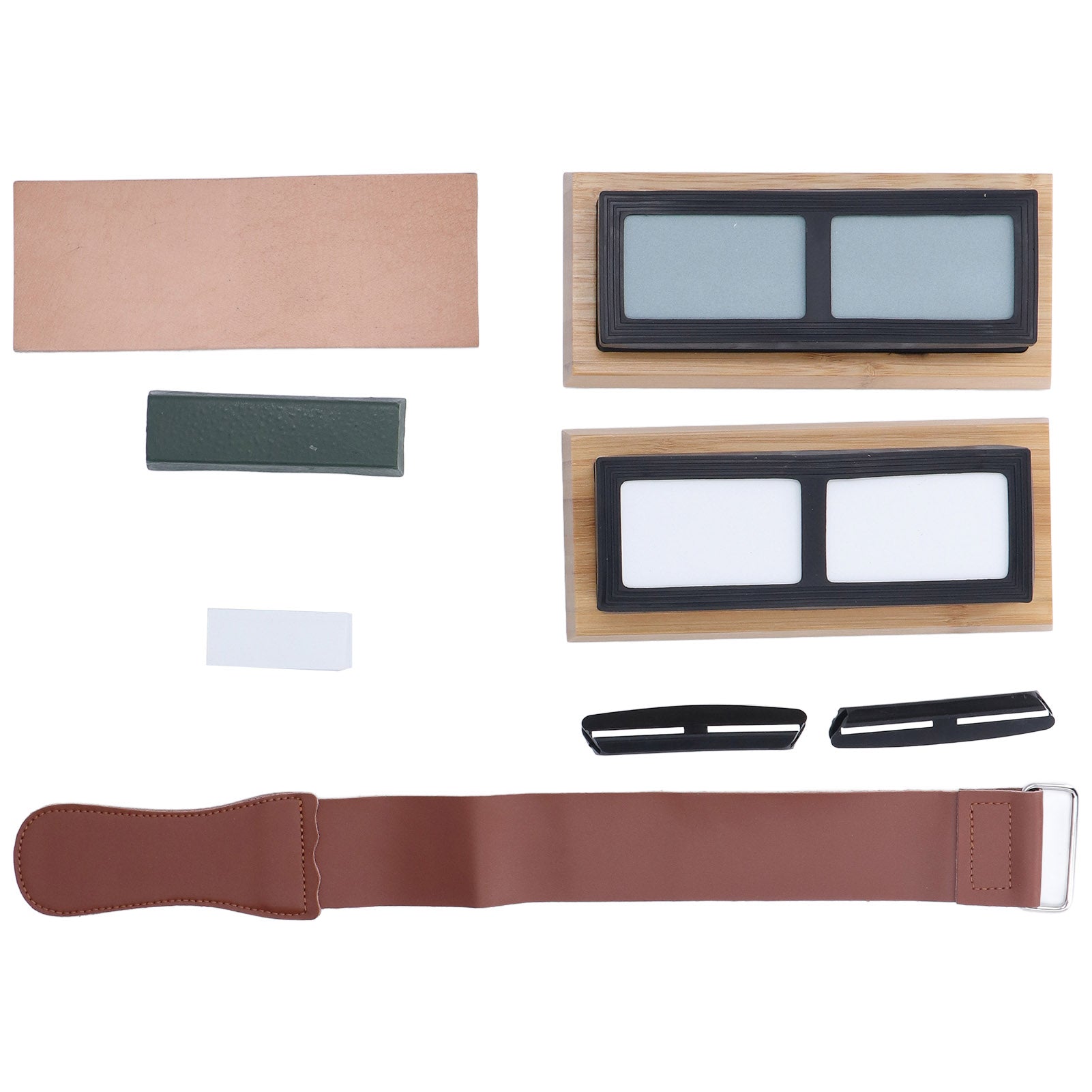 14Pcs/Set Whetstone Sharpening Stone Kit 400/1000 3000/8000 Whetstone Professional Knife Sharpening Stone Set