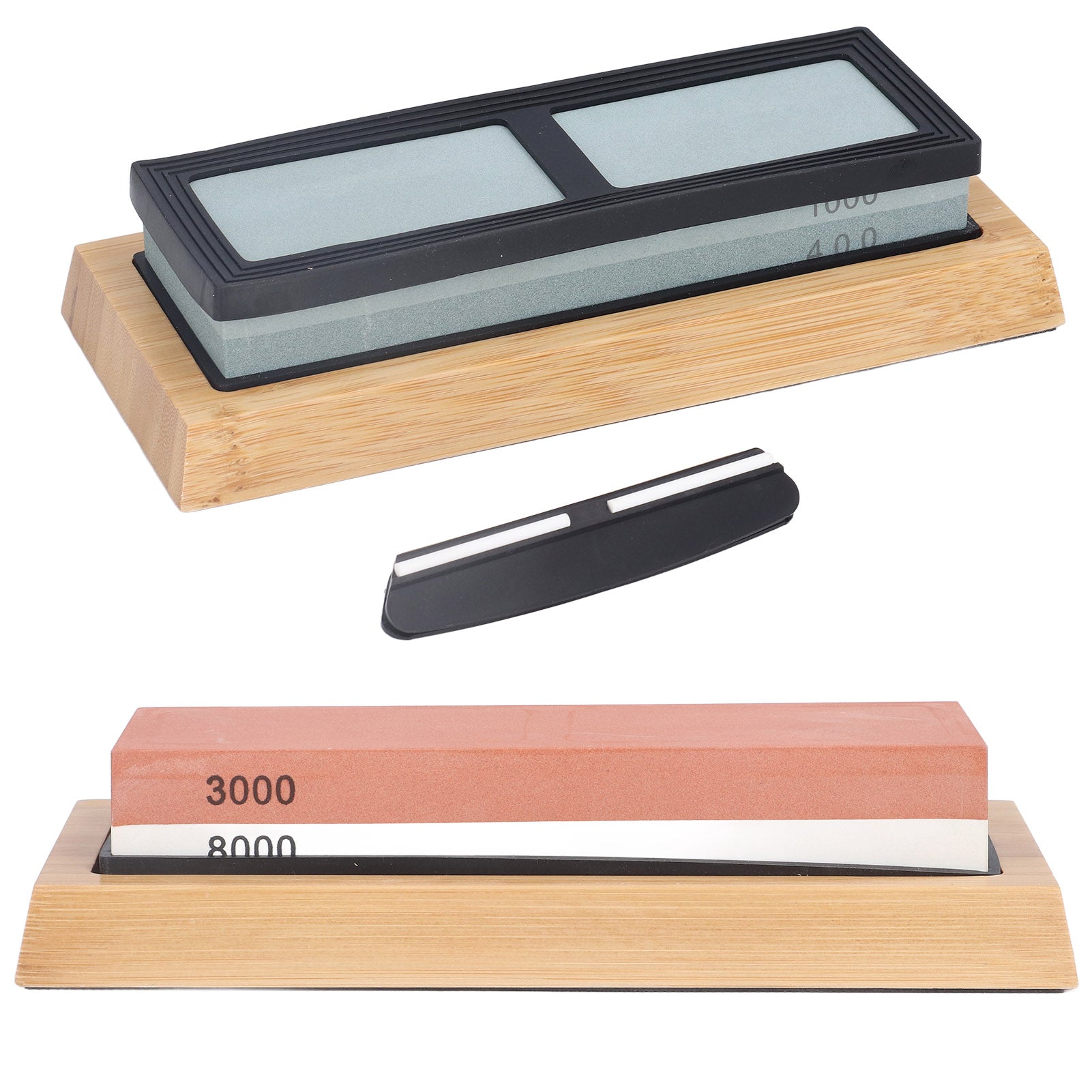 14Pcs/Set Whetstone Sharpening Stone Kit 400/1000 3000/8000 Whetstone Professional Knife Sharpening Stone Set
