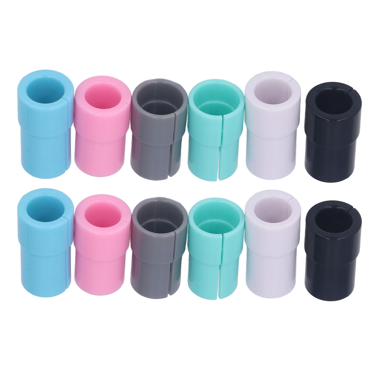 12Pcs Pen Adapter Holder ABS 6 Colours Tool Accessory Set Kit for Sharpie for Cricut