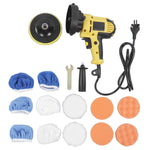 700W Electric Car Polisher Buffer Kit Multifunctional Portable Variable Speed Polishing Machine US Plug 110V