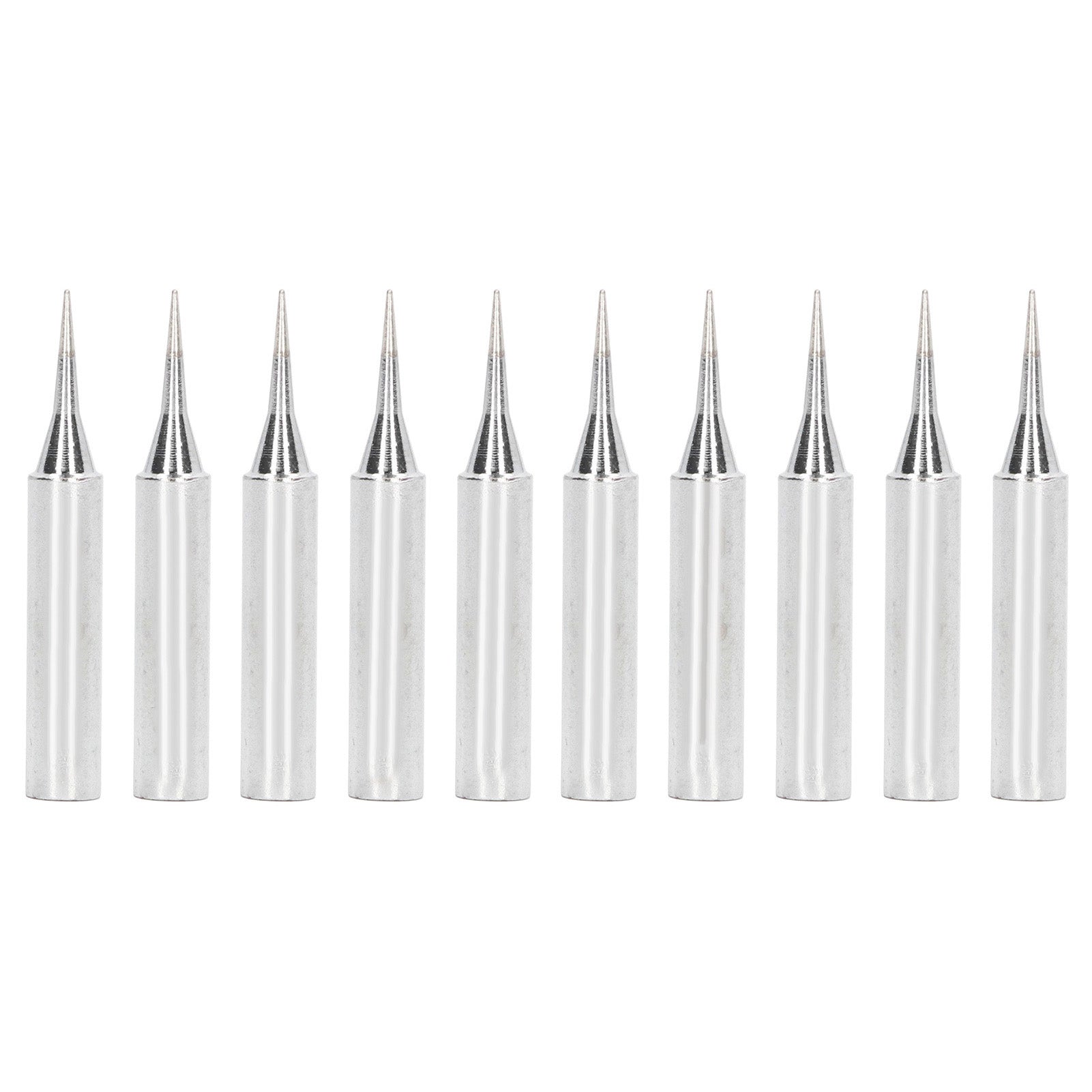 10 Pcs Solder Iron Tip Replacement Solder Station Soldering Iron Tool Universal Internal Heating Soldering Tip I Type(Pointed Head)