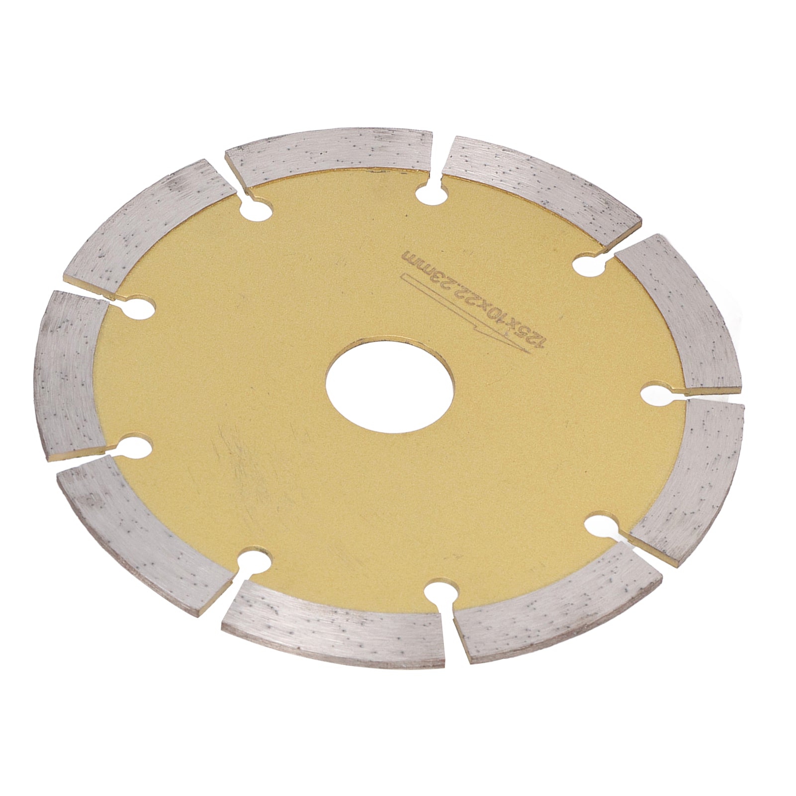 Segmented Diamond Saw Blade Ultra Thin Tooth Circular Diamond Cutting Wheel Saw Blade for Tile Granite Marble Ceramic 125mm/4.9in