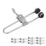 10PCS Lever Action Grid Clamp Multifunctional Stainless Steel Rust Proof Tile Mounting Clips