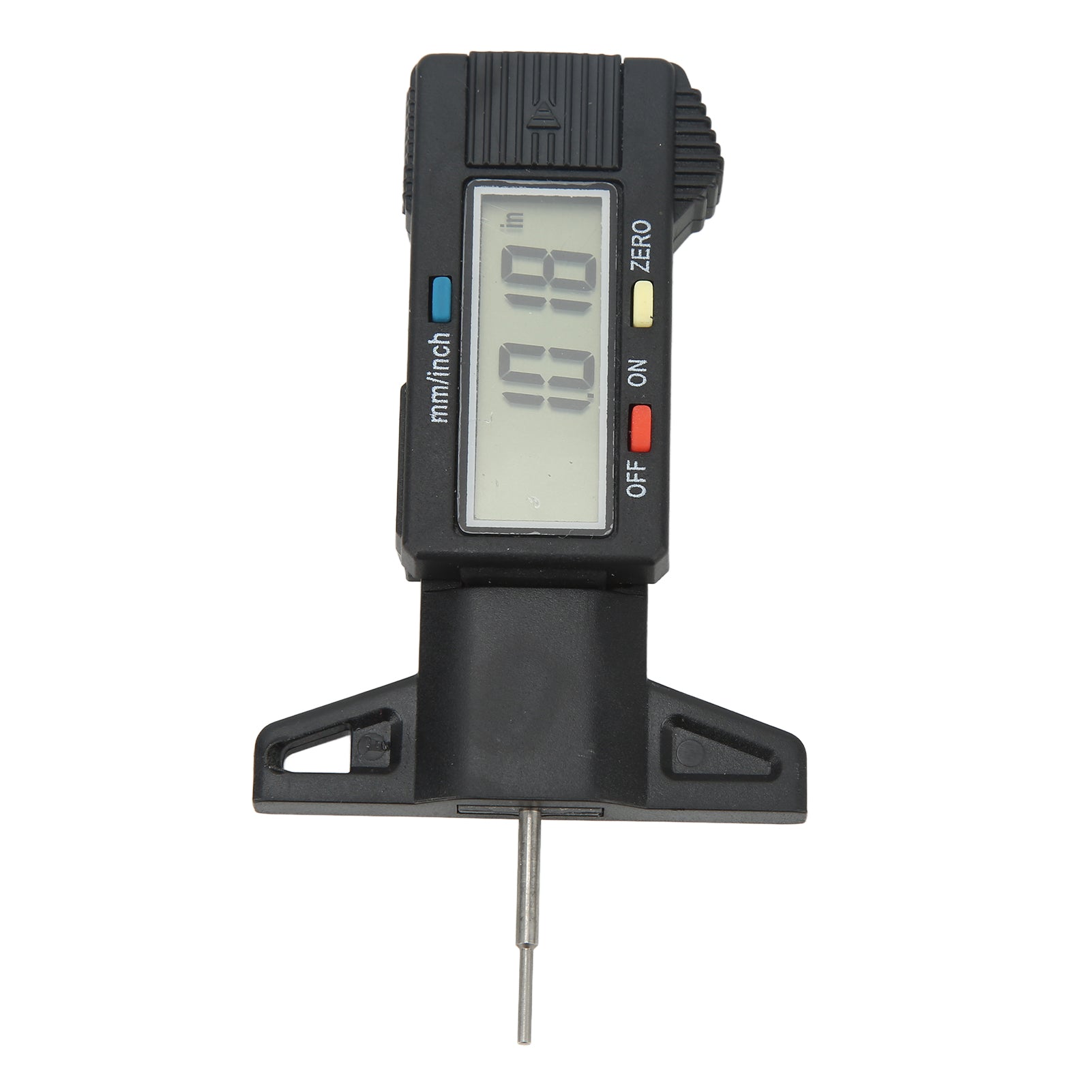 Digital Tread Depth Gauge 0 to 25mm Range LCD Display Accurate Universal Tire Tread Depth Measuring Tool