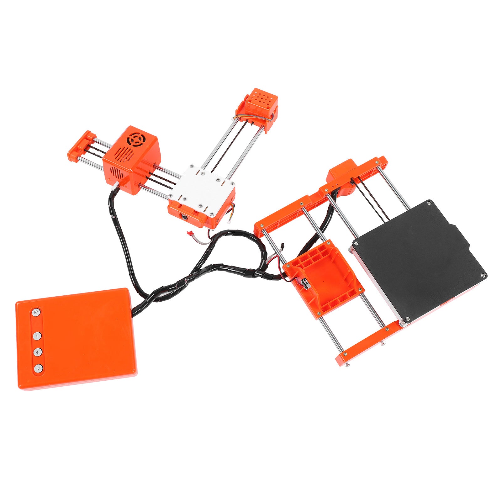 3D Printer X1 Mini Desktop Household 3D Printer Noiseless Educational 3D PrinterUK Plug 110‑240V