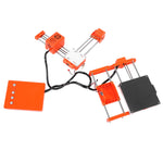 3D Printer X1 Mini Desktop Household 3D Printer Noiseless Educational 3D PrinterUK Plug 110‑240V