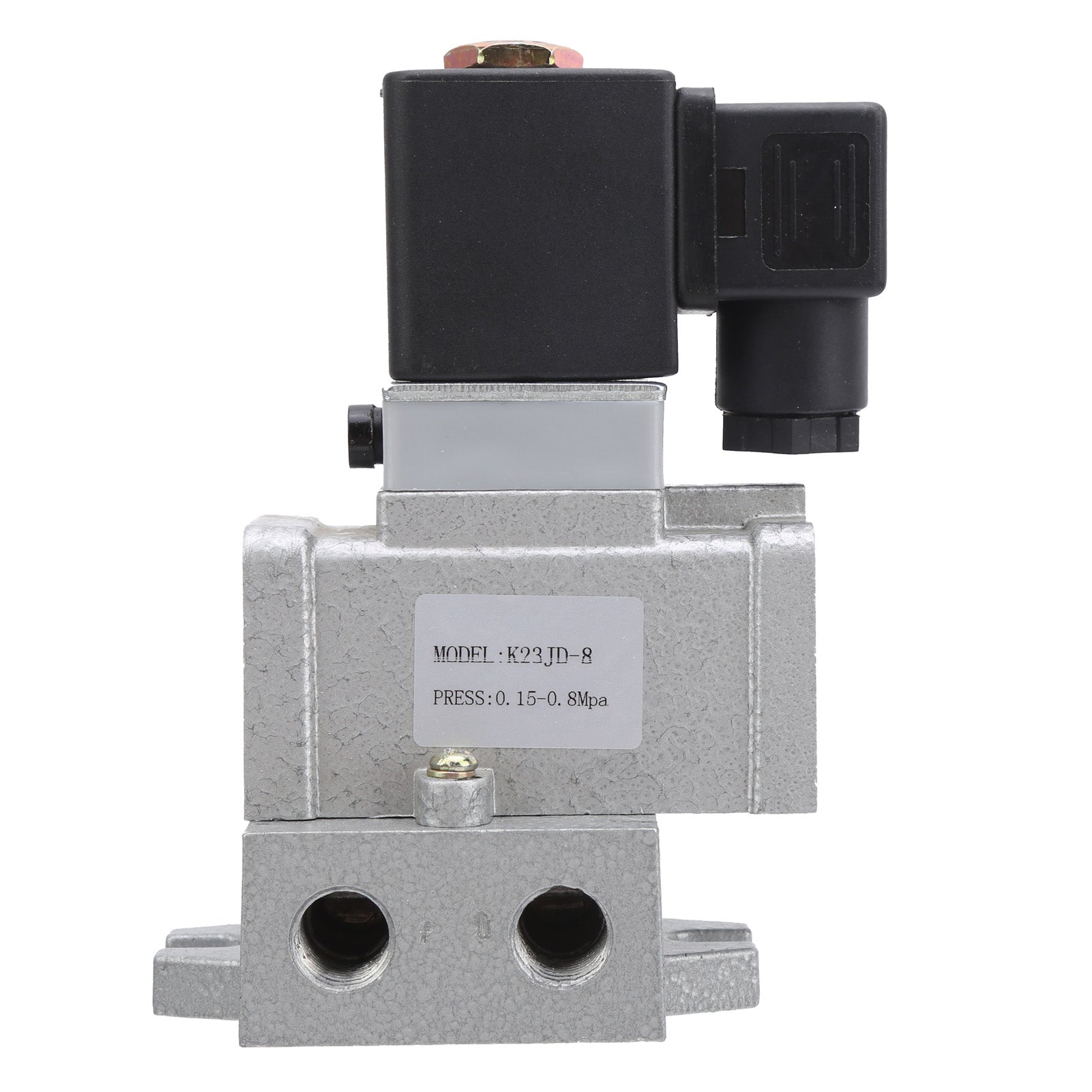 Pneumatic Solenoid Valve 2 Position 3 Way Electric Controller G1/4in K23JD‑8 10 HzDC24V