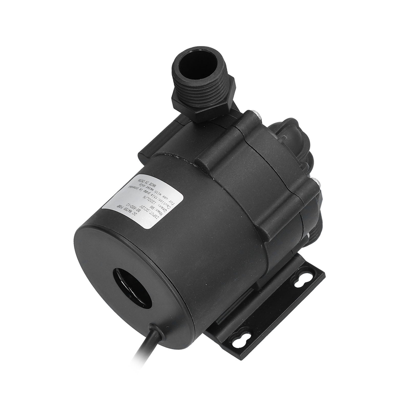 Water Pump BS‑55D DC12V Mini Low Noise Waterproof 20000 Hours Service Life DC Bath Boost Pump