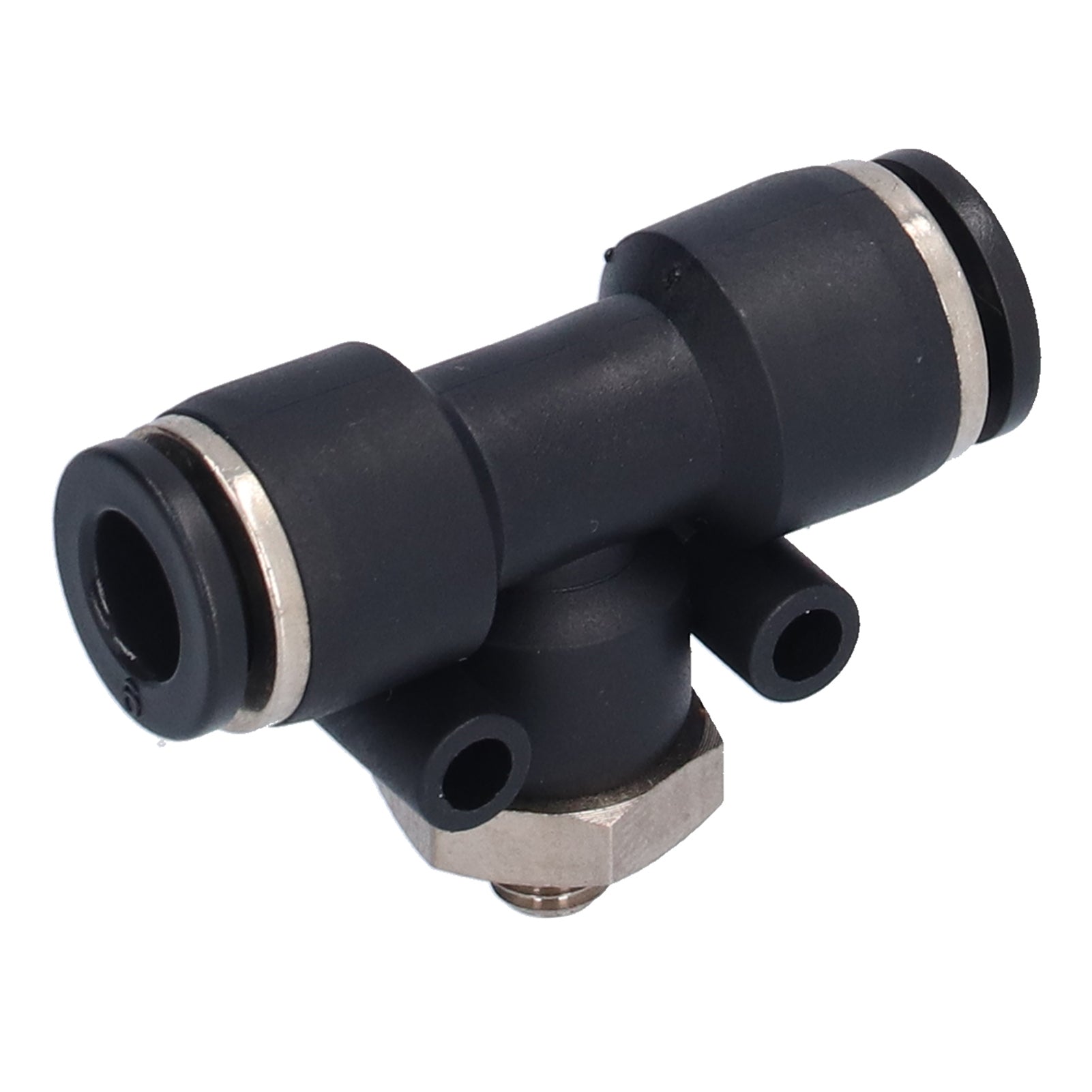 10pcs Pneumatic Tube Fitting Durable PVC External Thread Connection Accessories for Automation Equipment04-01C