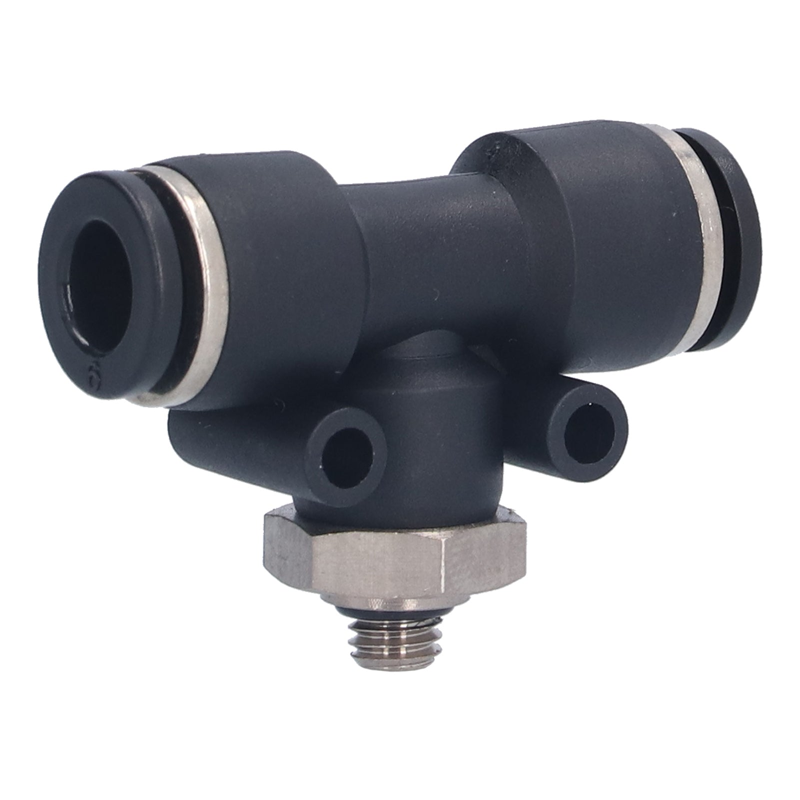 10pcs Pneumatic Tube Fitting Durable PVC External Thread Connection Accessories for Automation Equipment04-01C