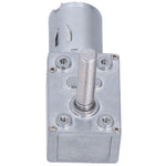 Worm Gear Motor Silent Durable Wearproof Rustproof High Thermal Conductivity Low Corrosion Resistant Low Speed Gear ReducerDC6V 23RPM