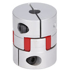 PE40‑49‑10‑11‑2.0 Flexible Coupler Aluminium Alloy Plum Shape Stepper Motor Shaft Coupling