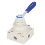 Rotary Lever Hand Valve Air Flow Control 0~1.0mpa 0‑145Psi 2 Position 4 Way Pneumatic Switch4HV210‑08