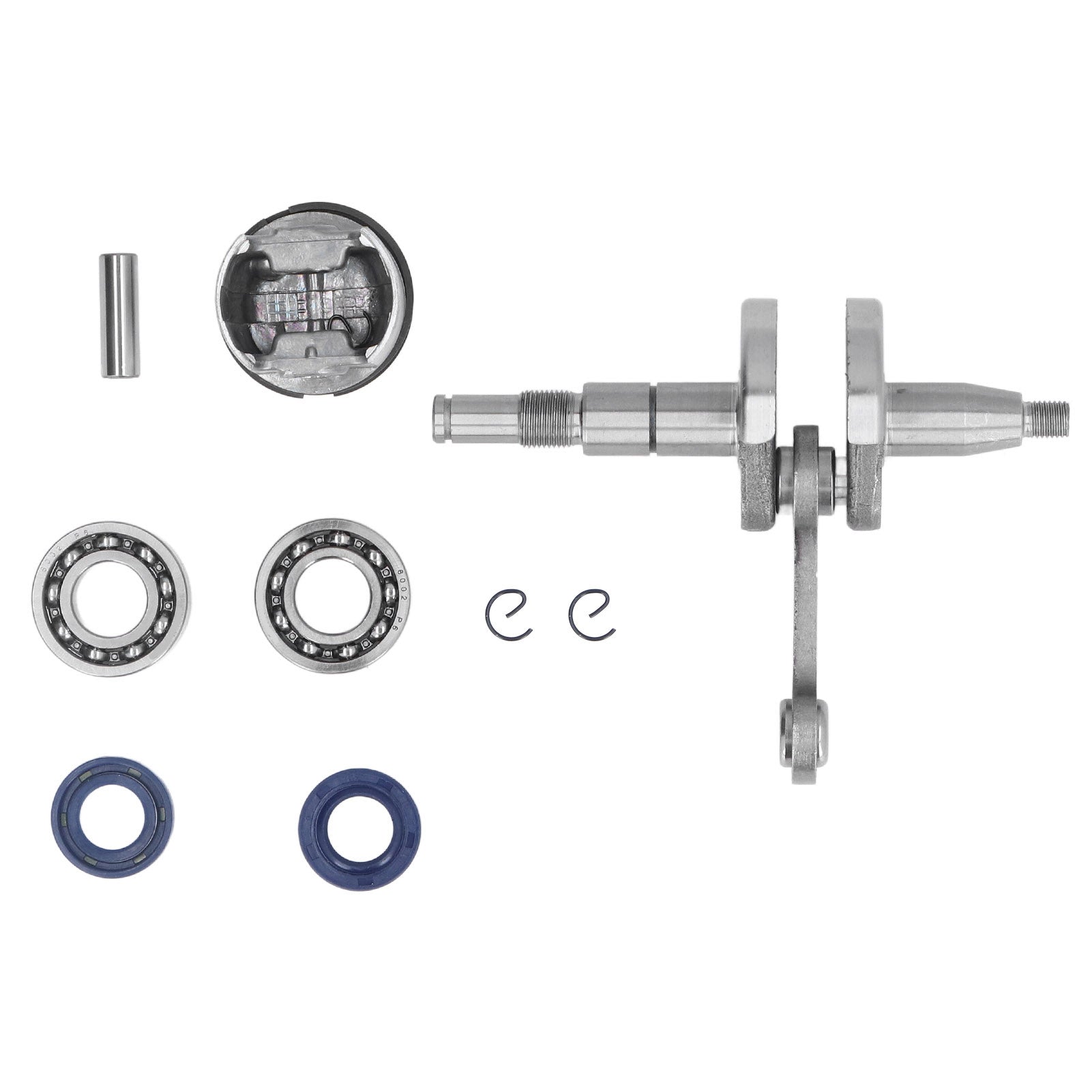 Crank Crankshaft Piston Kit Replacement for Stihl MS170 017 Chainsaw 1130 030 2000 37mm