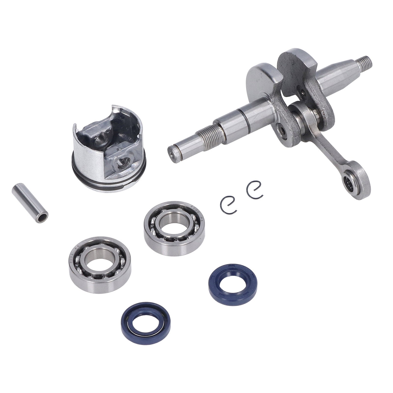 Crank Crankshaft Piston Kit Replacement for Stihl MS170 017 Chainsaw 1130 030 2000 37mm