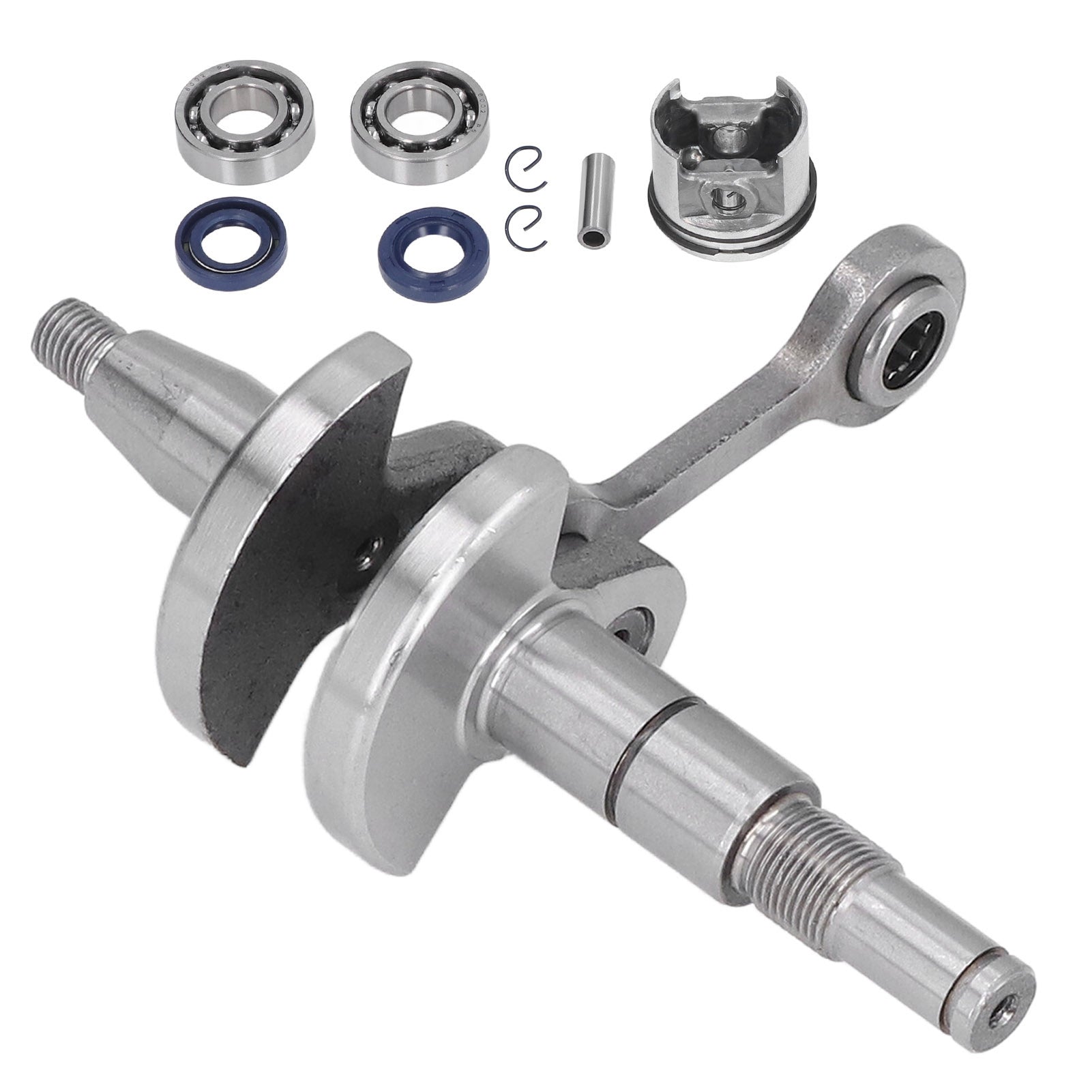 Crank Crankshaft Piston Kit Replacement for Stihl MS170 017 Chainsaw 1130 030 2000 37mm