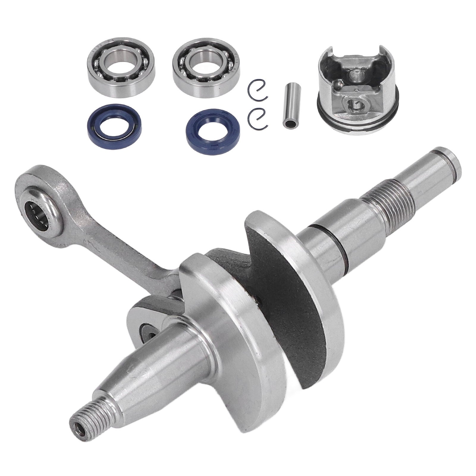 Crank Crankshaft Piston Kit Replacement for Stihl MS170 017 Chainsaw 1130 030 2000 37mm