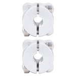 2PCS 8mm Clamping Collars High Load Aluminum Alloy Round Parts Shaft Clamp 3310‑0016‑5008