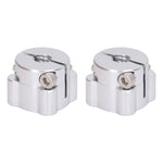 2PCS 8mm Clamping Collars High Load Aluminum Alloy Round Parts Shaft Clamp 3310‑0016‑5008