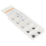 10Pcs Turning Insert Carbide Round Blade Lathe Cutter Milling CNC Cutting Tool Set Kit(RPMT08T2MOE-JS )