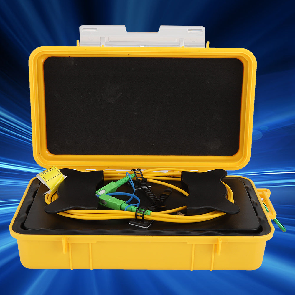 Fiber Optic OTDR Launch Cable Box Dead Zone Eliminator Fiber Ring Sc APC-Sc APC SM 1km