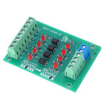 4 Channel Optocoupler Isolation Module PLC Signal Voltage Conversion Board DST1R8PN