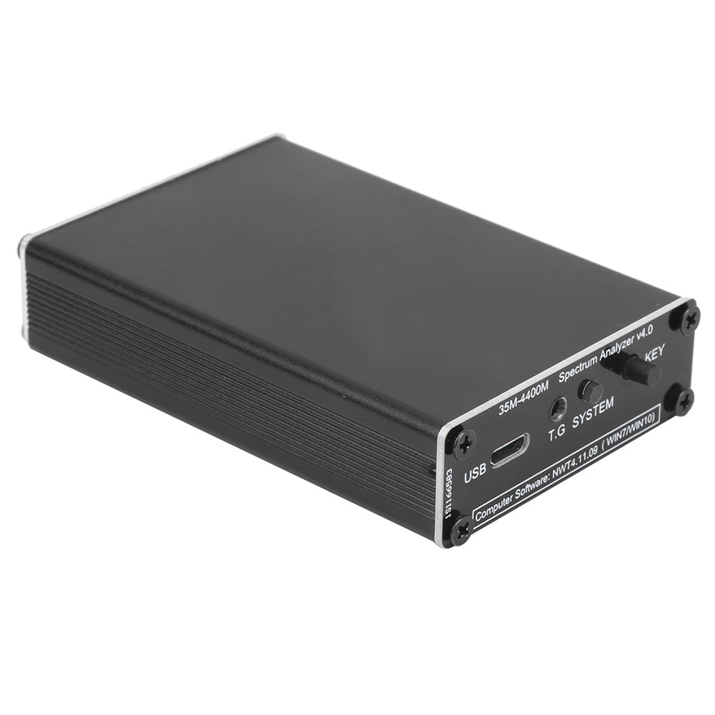 Spectrum Analyzer Aluminum Alloy Version Portable Durable Analysis Tool 35M‑4400M