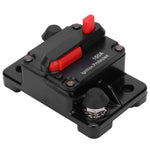 Circuit Breaker Auto Reset Fuse Holder Copper Waterproof Automatic Switch Red DC12‑42V150A